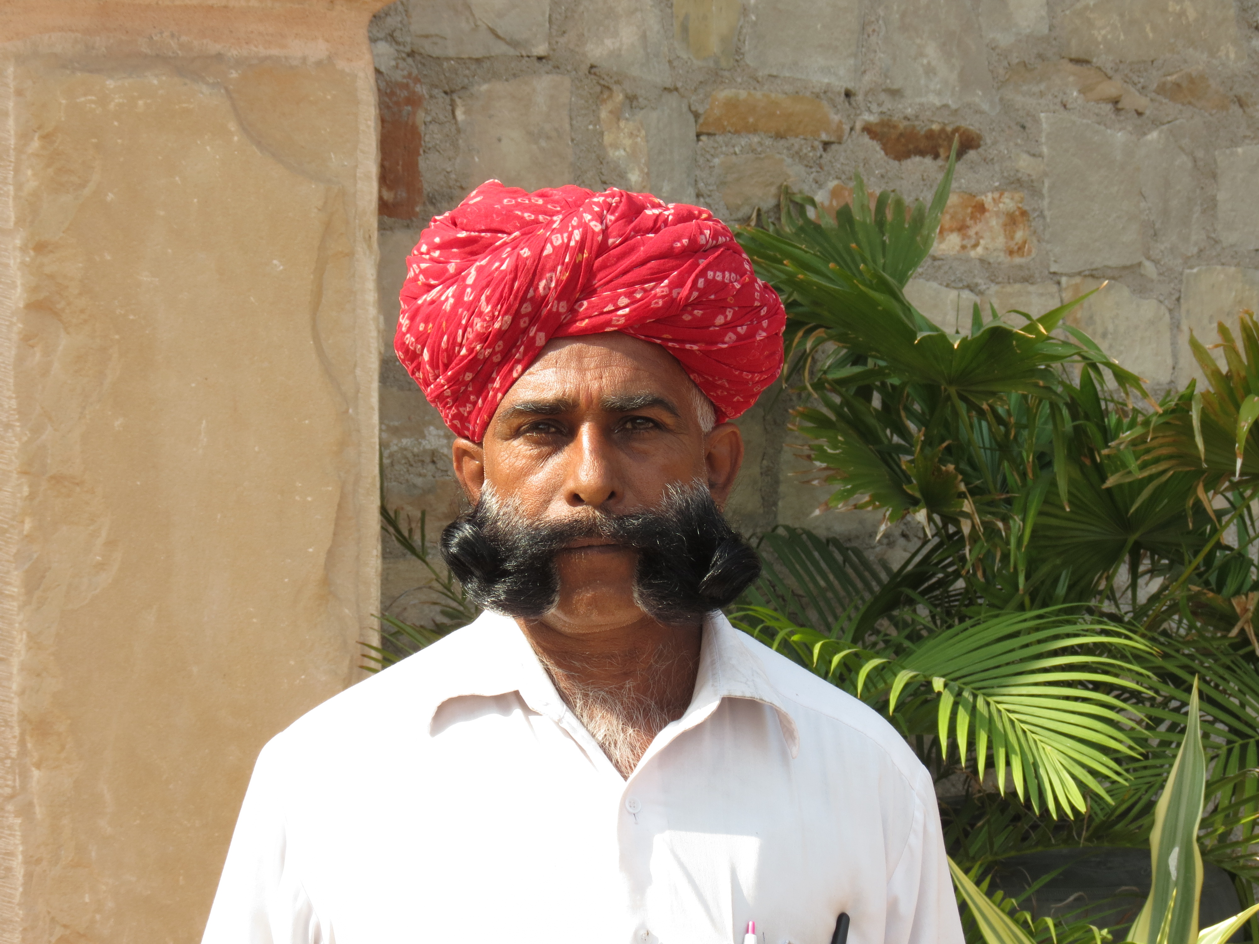 Luca Errera, Daniela Trastulli, India, Rajasthan, uomo, baffi, turbante