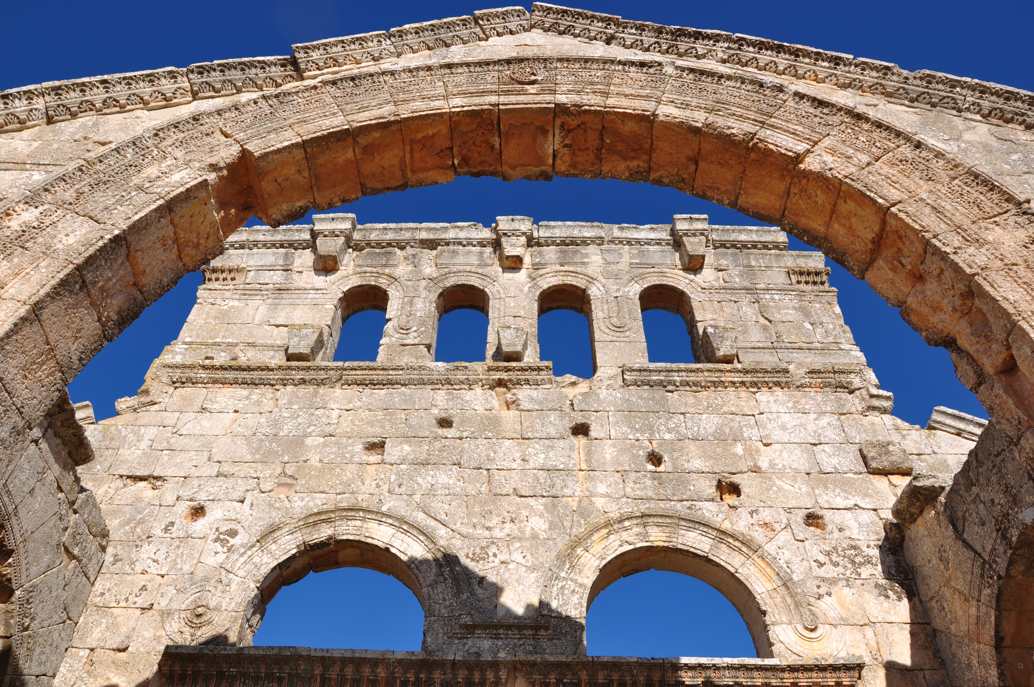 Luca Errera, Daniela Trastulli, Siria, città morte, Ancient Villages, Northern Syria Qalʿat Simʿān, basilica San Simeone Stilita