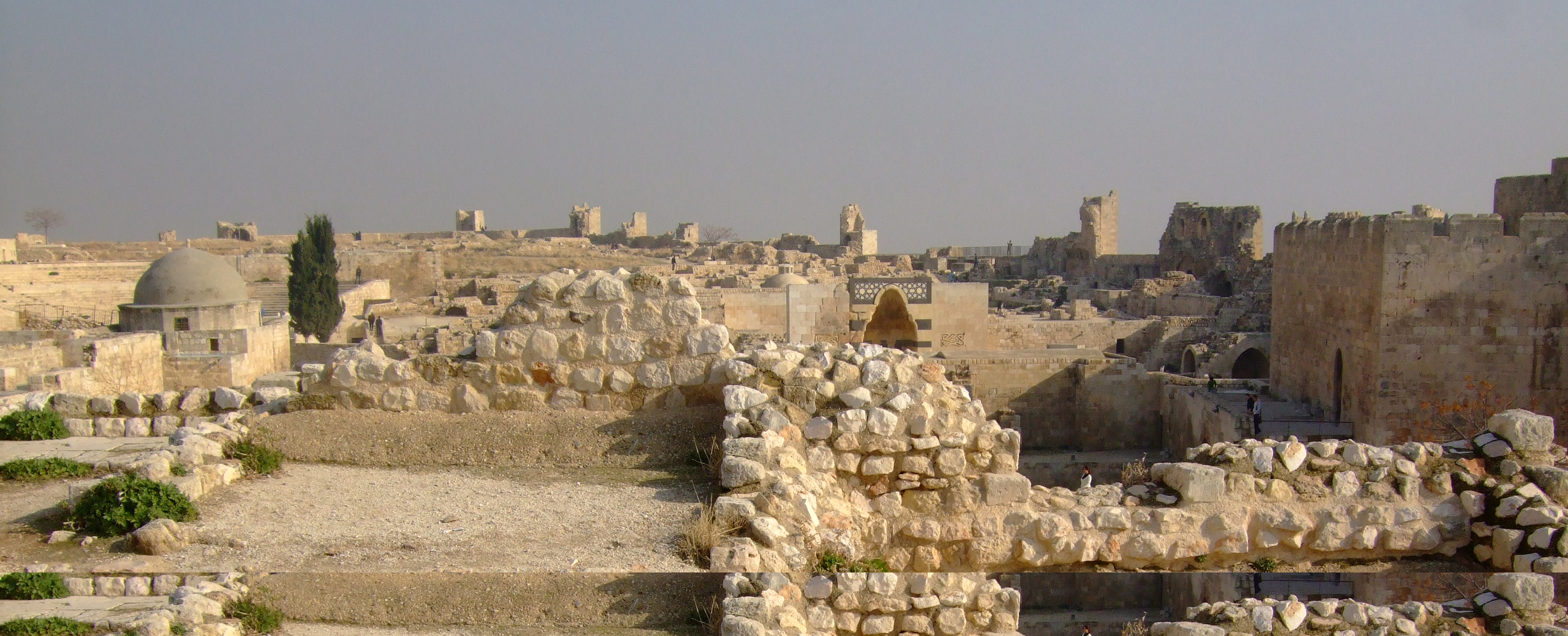 Luca Errera, Daniela Trastulli, Siria, Aleppo, cittadella