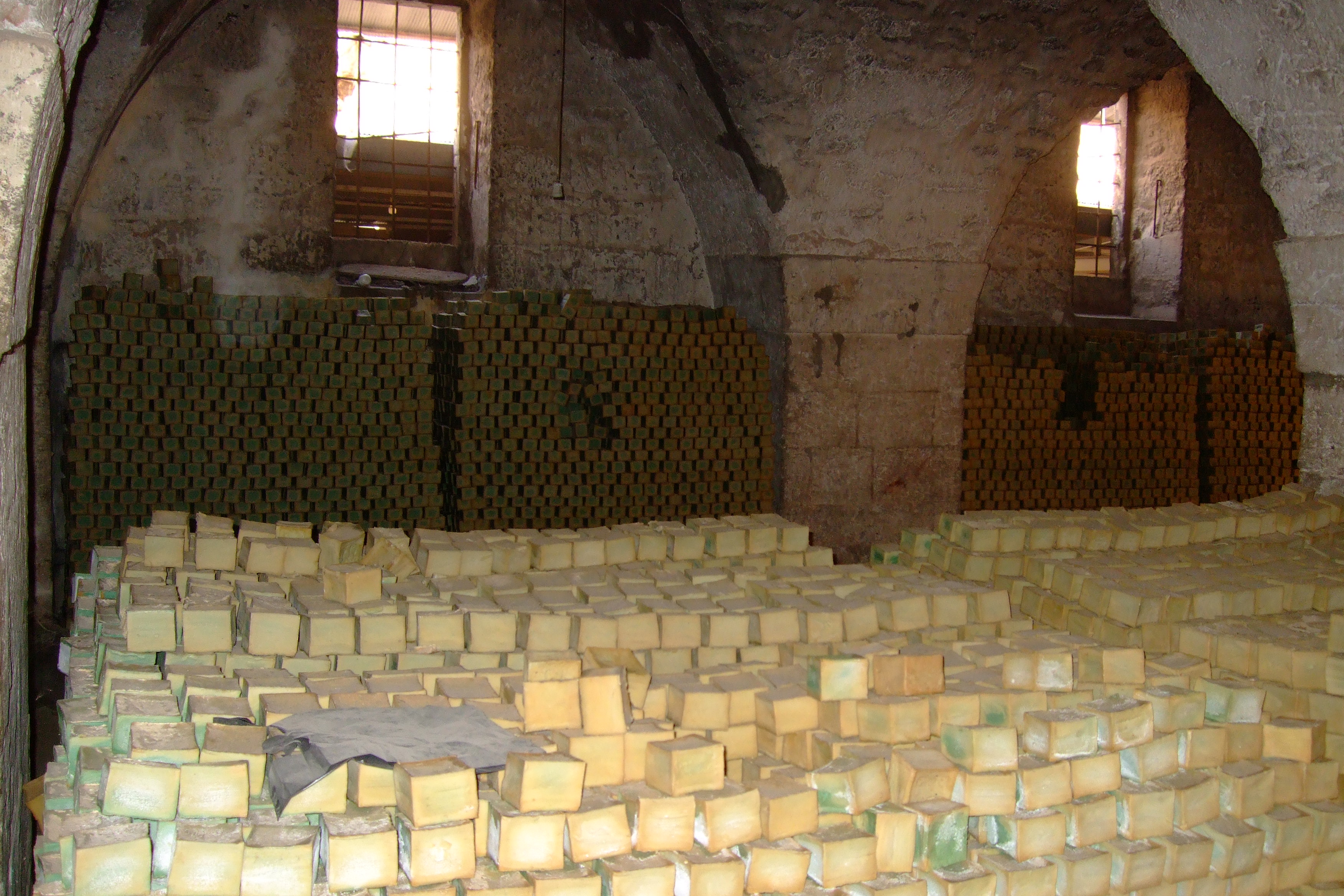 Luca Errera, Daniela Trastulli, Siria, Aleppo, sapone, fabbrica