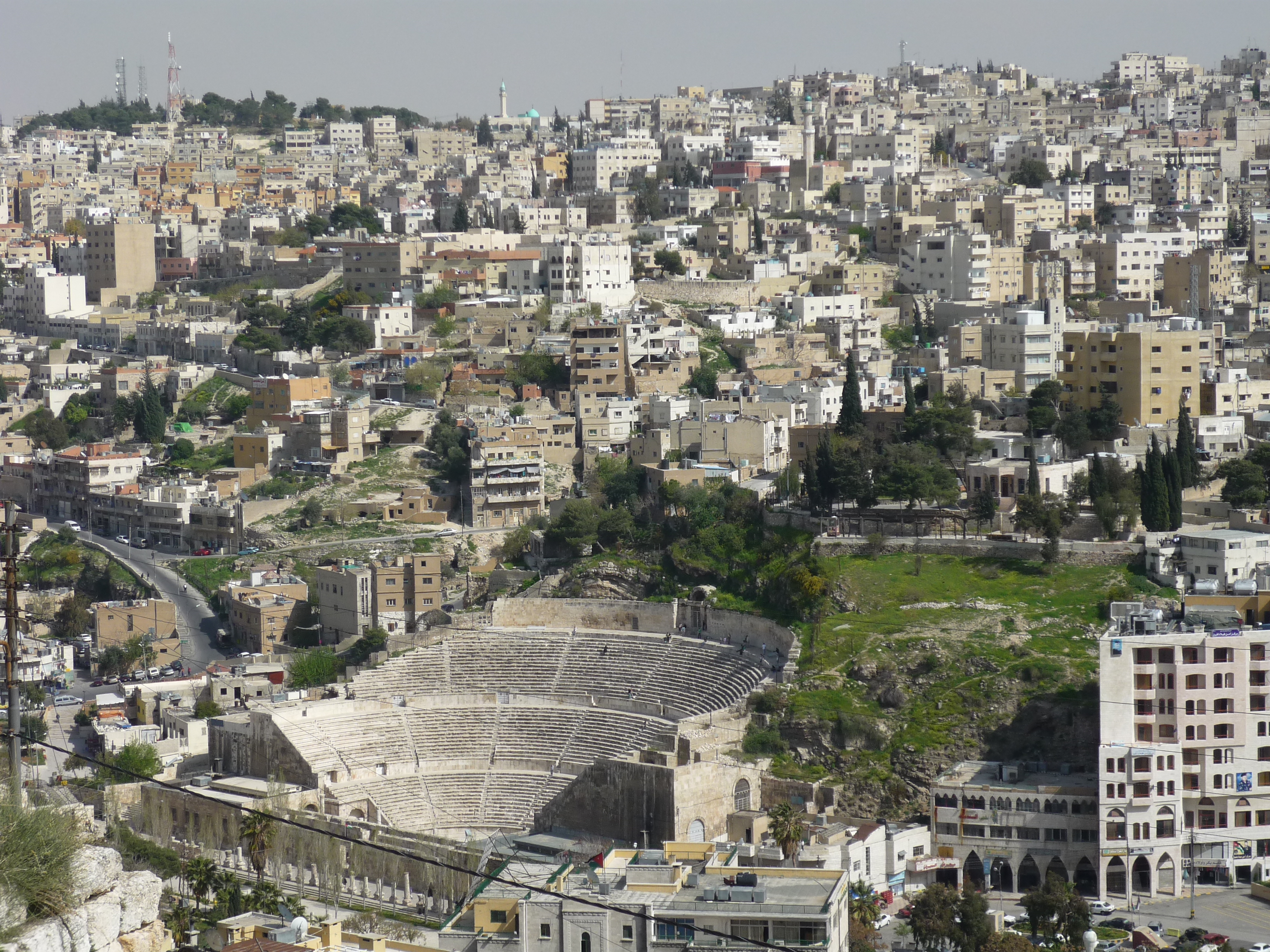 Luca Errera, Daniela Trastulli, Giordania, Amman, teatro romano