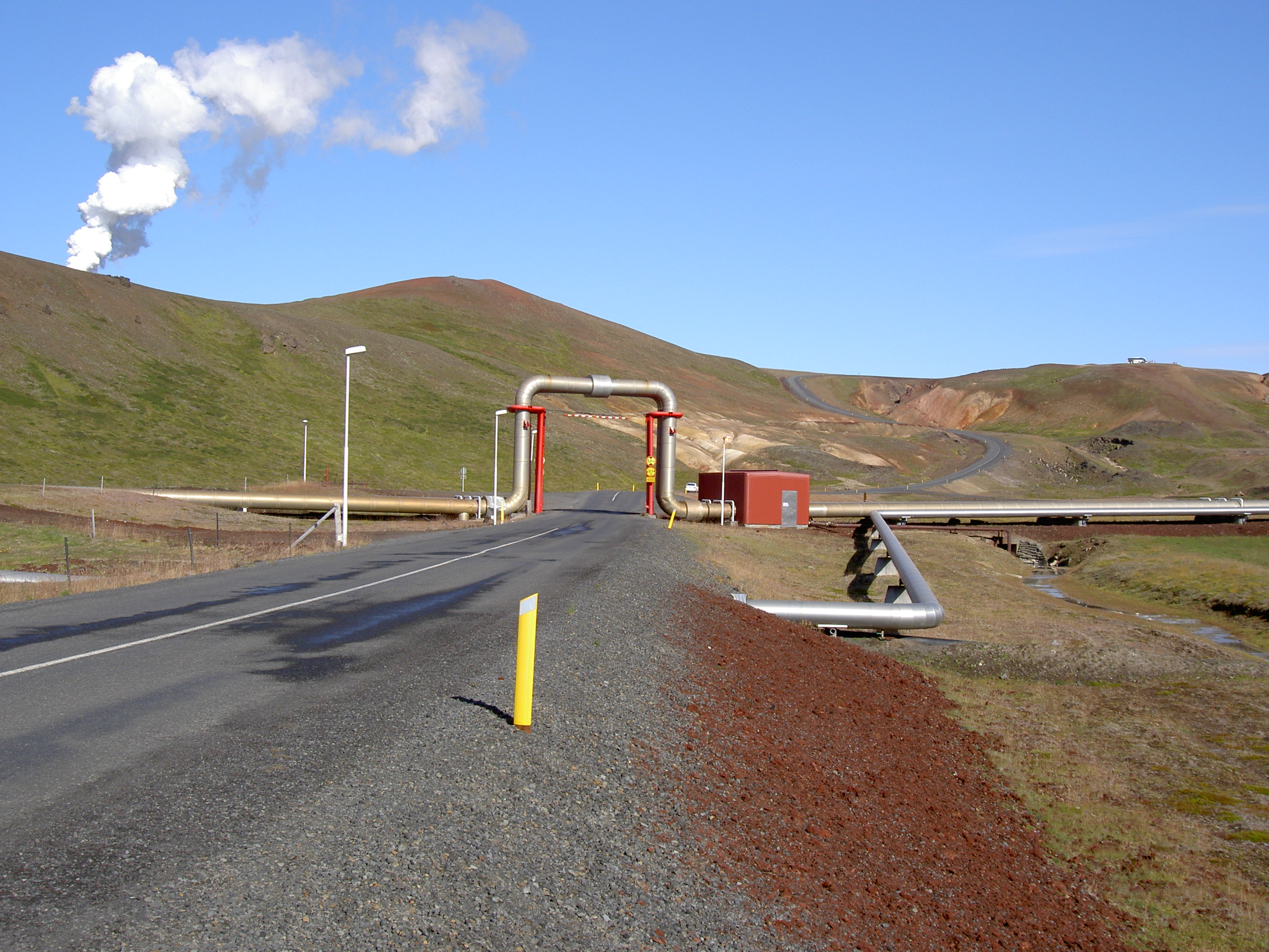 Luca Errera, Daniela Trastulli, Islanda, Krafla, attività geotermiche