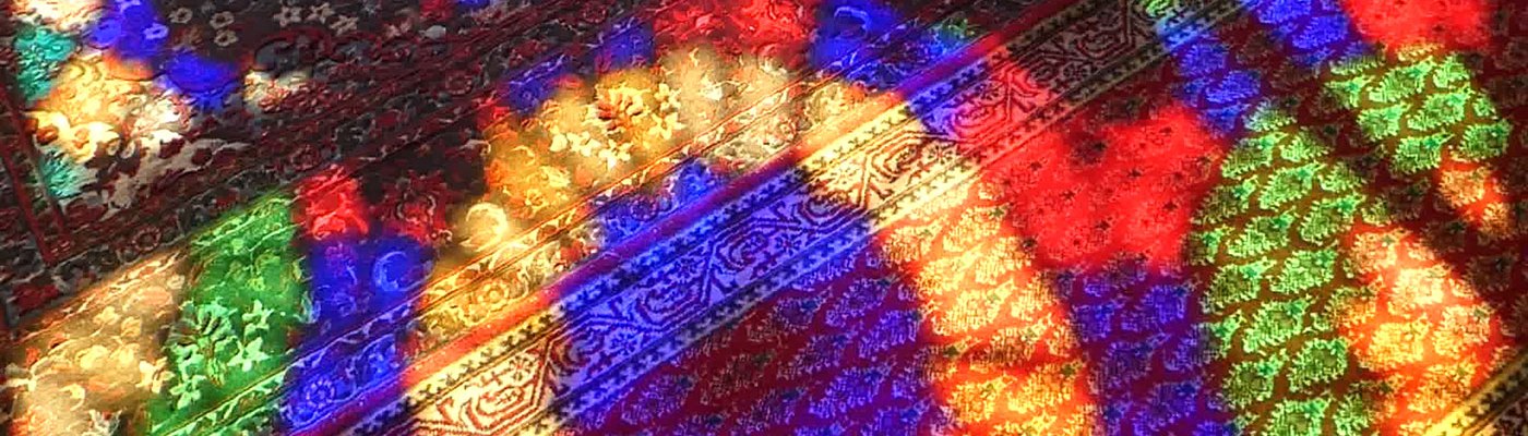 Luca Errera, Daniela Trastulli, tappeto, luce, colore, viaggio, reportage, videomaker, Giordania